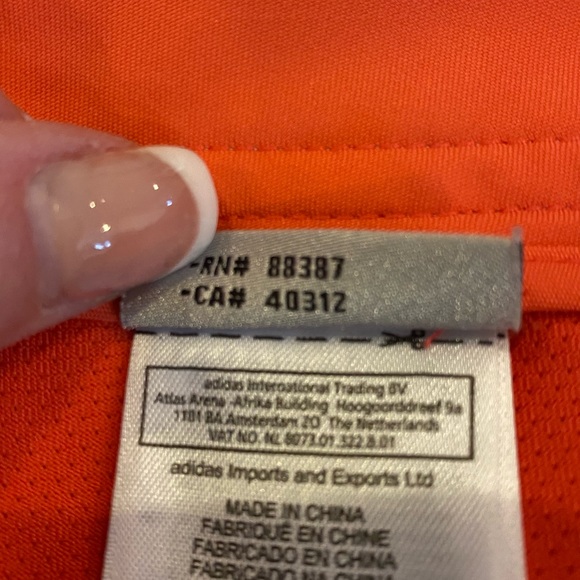 adidas ClimaCool Skort Purple Orange Floral / Lightweight / Pockets / Size 12 - Picture 12 of 16